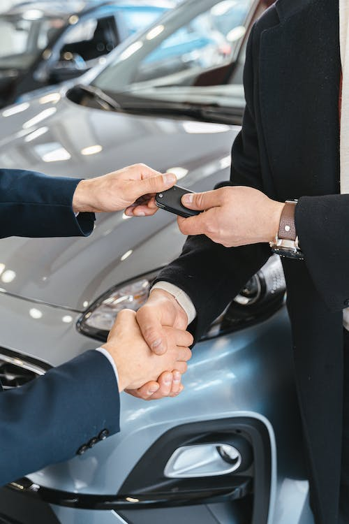 Handing over Keys