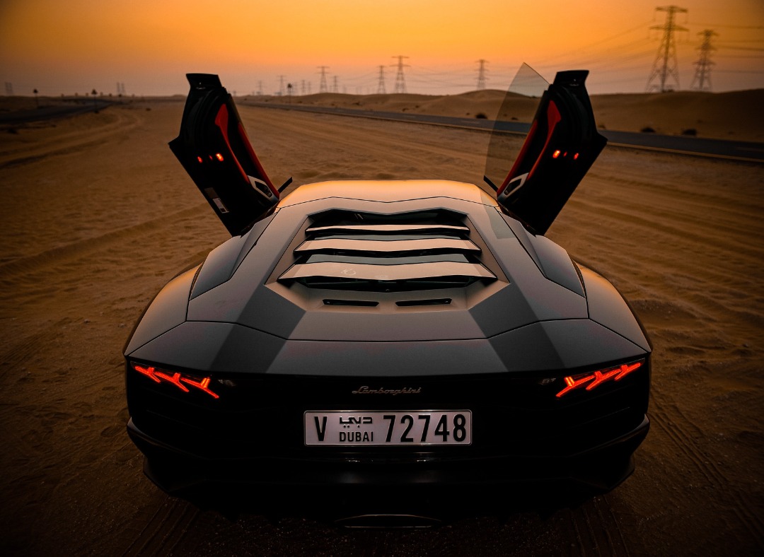 Lamborghini supercar owner
